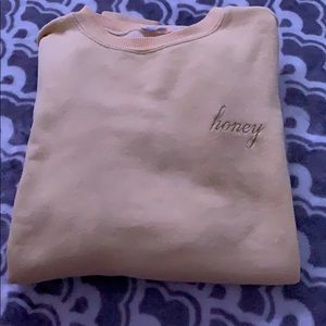 honey sweatshirt